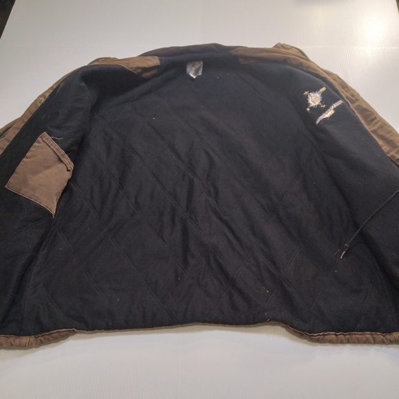 Vintage Union Made Carhartt Jacket double two way zipper 1999 Sz X Large - Picture 4 of 16